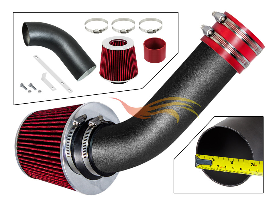 RW RED Ram Intake Kit+ Filter 1998-2000 Mercedes Benz C220 C230 C280