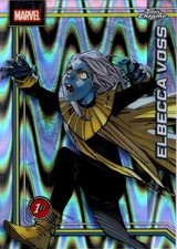 2026 Topps Chrome Marvel #114 Elbecca Voss RayWave Refractor