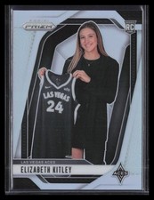 Elizabeth Kitley 2024 Panini Prizm WNBA #140 RC,Silver Las Vegas Aces
