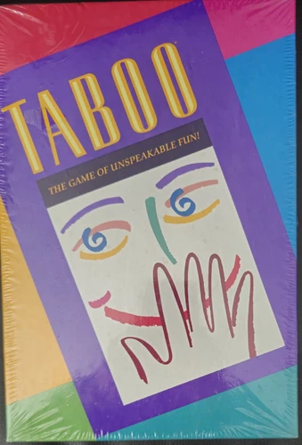 1989 TABOO By Milton Bradley Board Game Complete - Sealed-Vintage
