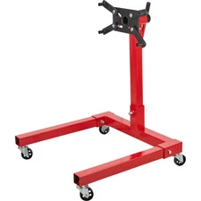 Portable Steel Engine Stand, 1500 pounds, Heavy Duty Wheels, 360 Degree Motor