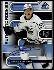 2022-23 SP Game Used #160 Jordan Spence Blue Auto