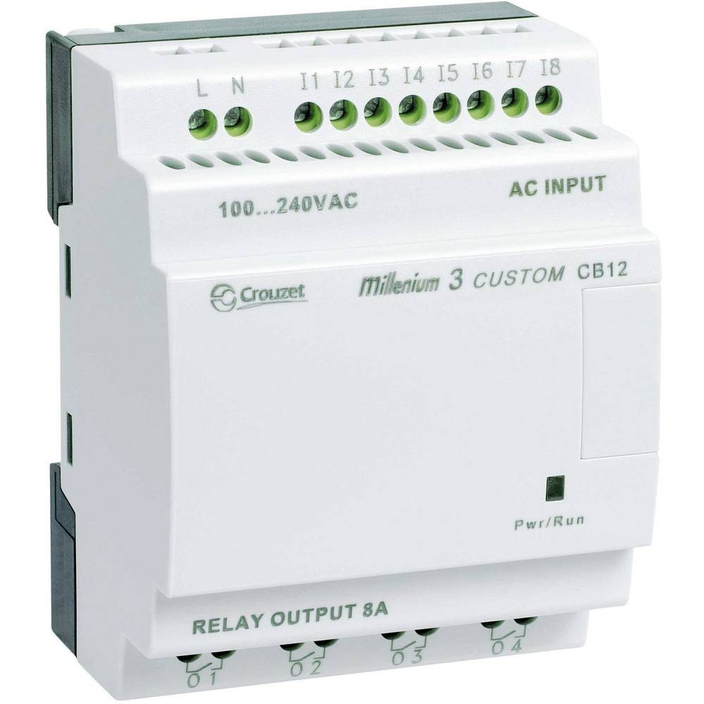 Crouzet 88970021 Millenium 3 automate compact 24V pour gestion technique du bâtiment