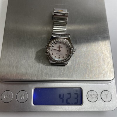 Good] w/Box Omega Constellation My Choice 1465.71 Qz Ladies from