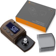 Neoteck Digital Turntable Stylus Force Scale Gauge 0.01g/5.00g Mini, Brown