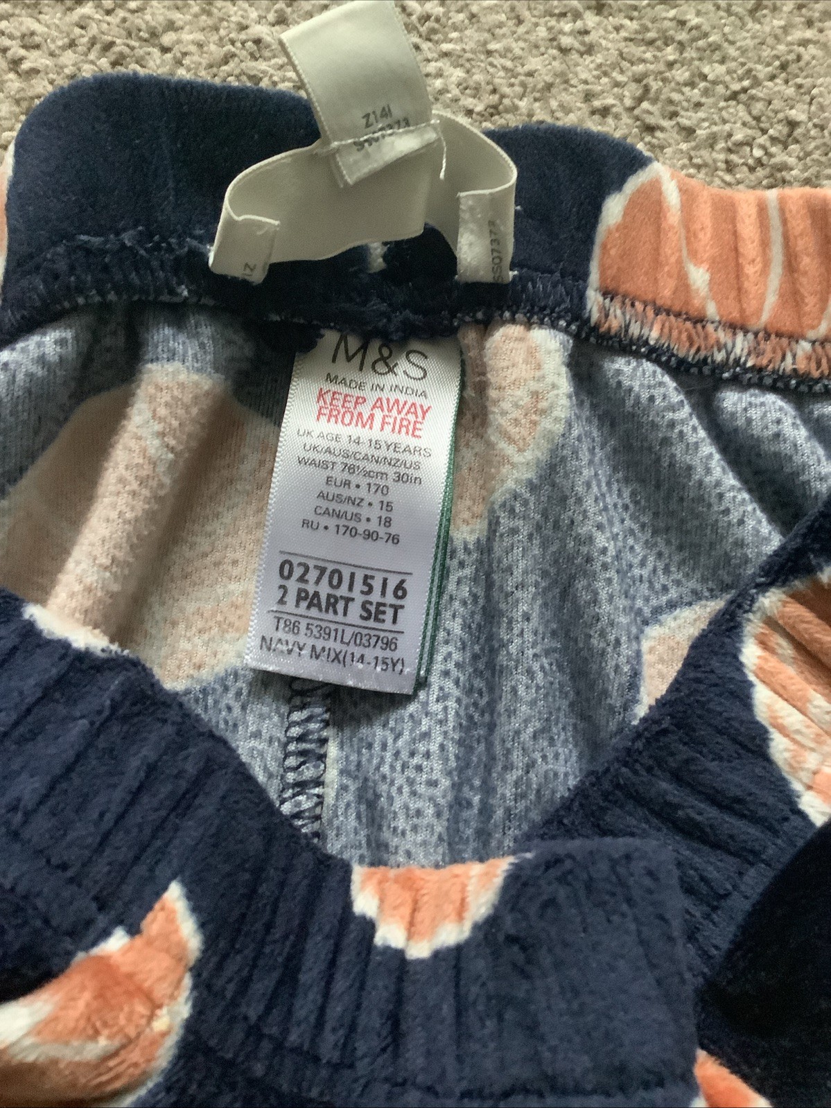 Boys M&S Pyjamas bundle Age 13-14 / 14-15 Minecraft/ basketball image 7