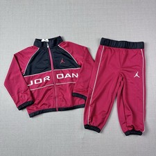 Nike Jordan Jumpman Boys Full Zip Jacket Pants Set 2T NEW Gym Red