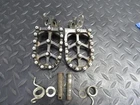 07 HONDA CRF 250R CRF250R AFTERMARKET  FOOT PEGS FOOTPEGS RIGHT LEFT FOOT PEG