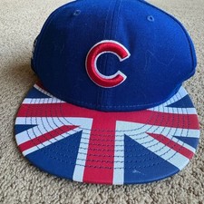 Chicago Cubs New Era London Series Snapback H...