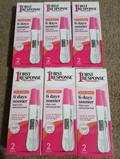 6x First Response Test Confirm Pregnancy Test,6 Days Sooner Early Digital Exp/27