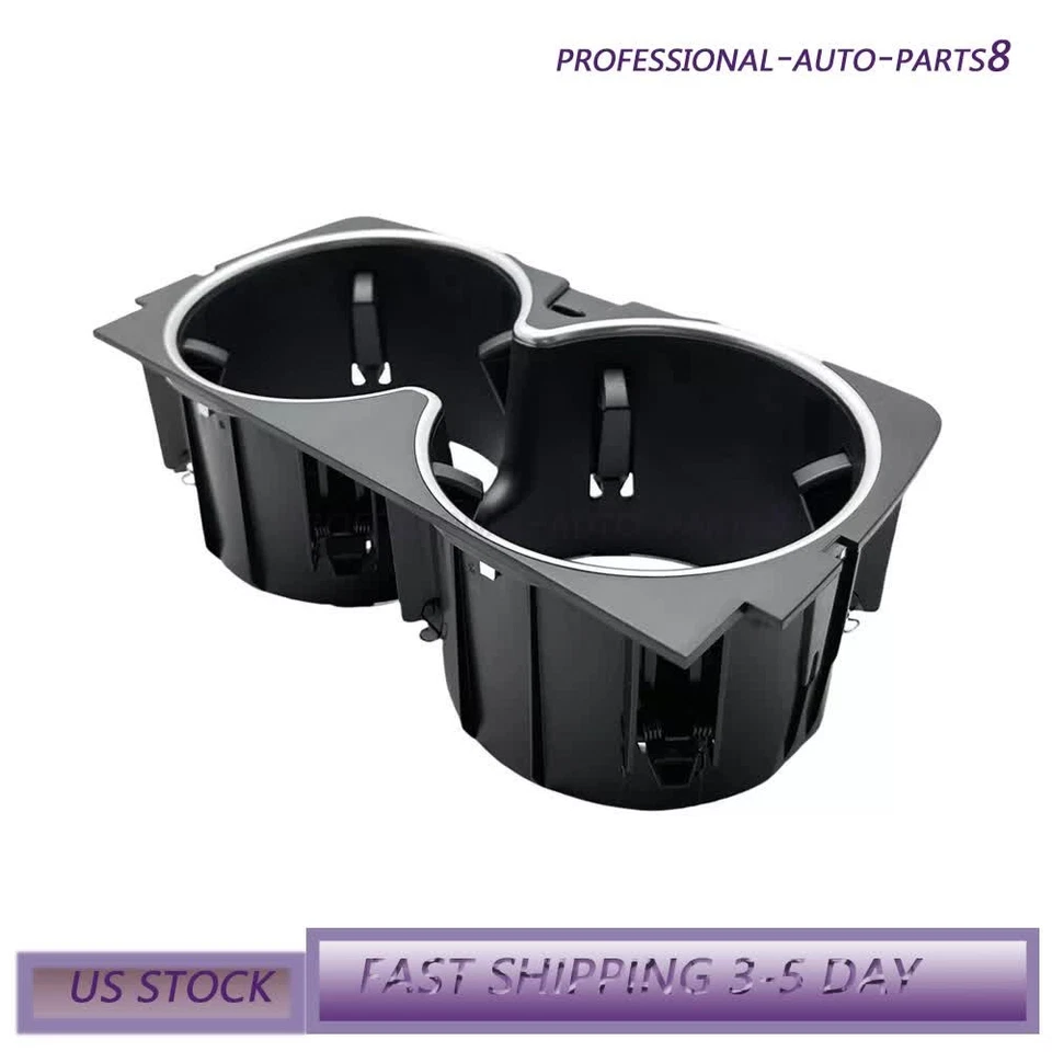 Center Console Drinks Cup Holder Black For Mercedes Benz W222 S-Class 2018-2020 - Imagem 2 de 4