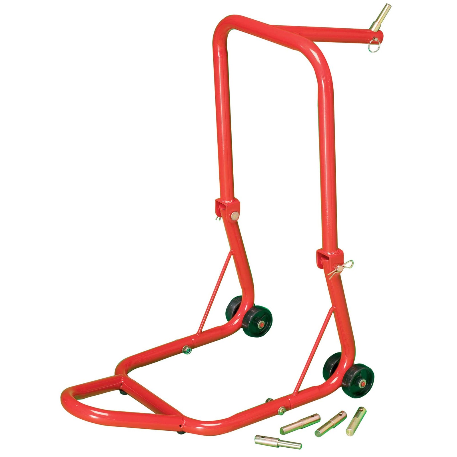BikeTek Motorcycle / Bike Front Head Paddock Stand With Five Pin Kit - Image 5