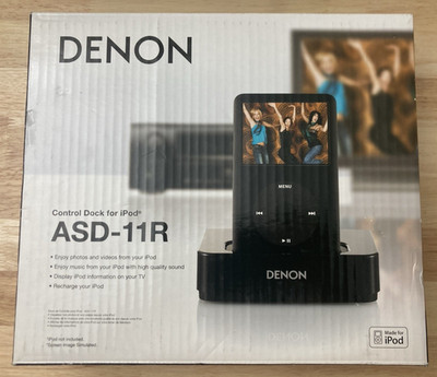Denon ASD-11R Control Dock for iPod (Factory Sealed)