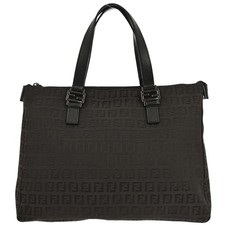 Fendi Dark Brown Zucchino Tote Handbag 2111-8BH138-JQ5.068 125879