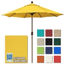 USA 10-Year-Non-Fading 9Ft Market Umbrella Patio Umbrella Outdoor Table Umbre...