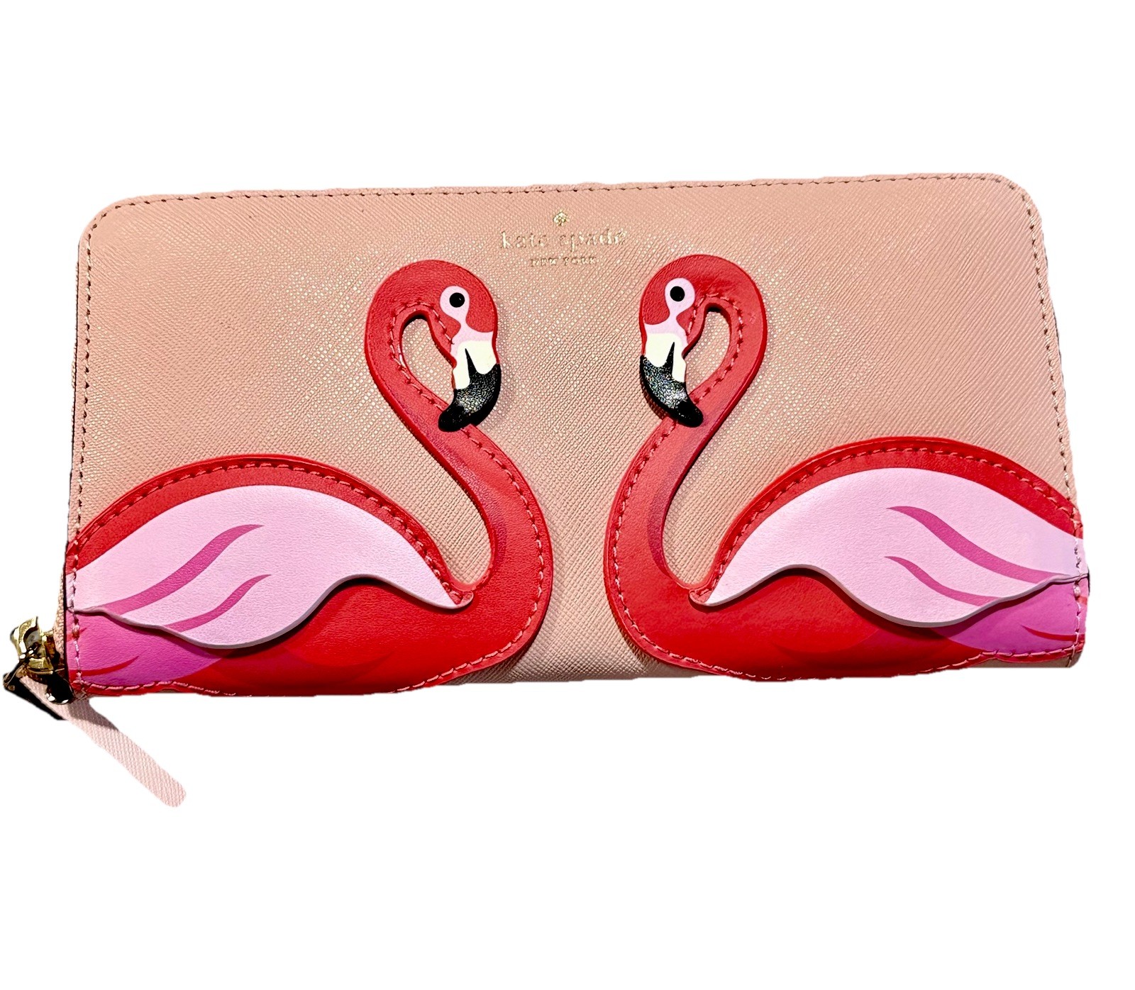Kate Spade Flamingo Large Continental Wallet