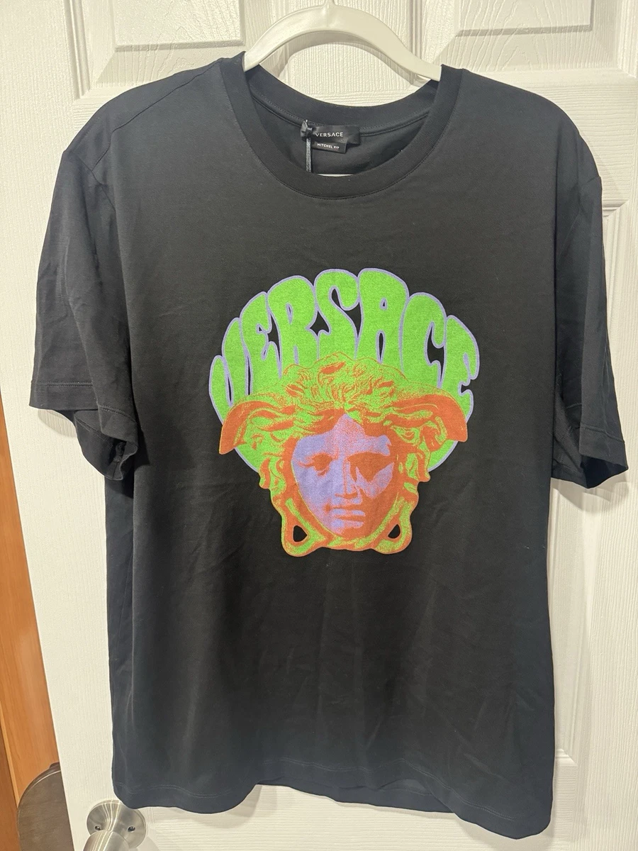 Versace Black T-Shirts for Men for sale | eBay