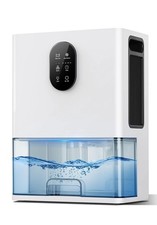 NEW NYRALIS CS2 75W 3L 2-Speed Auto Shut Off Electric Dehumidifier In White- Z03