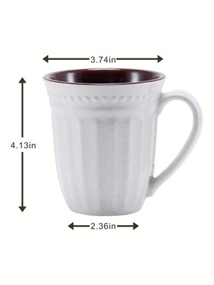 Melamine Coffee Cups of 6, 12oz Camping Mug with Handle, Lightweight and  Unbr... | eBay