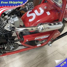 Exhaust Pipe Header w/Muffler for Predator 212cc GX160 GX200 CT200U Mini Bike