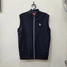 FANTOM Golf Zip-up Vest Black Size 100 Perfect Condition