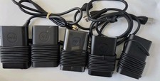 LOT of 5x Dell 65W 3.34A AC Adapter Chargers LA65NM130 HA65NM130 Round DC Jack