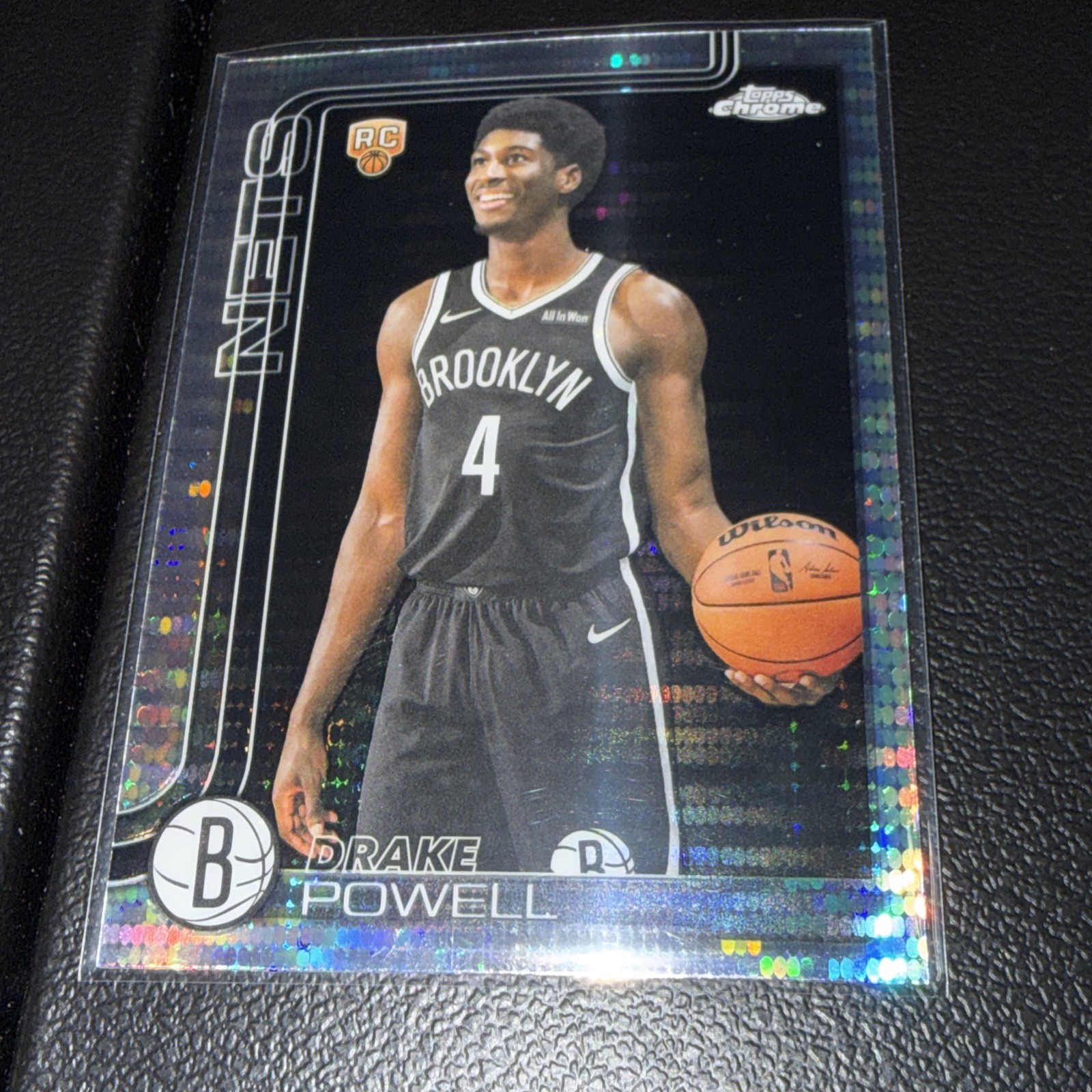 2025-26 Topps Chrome Pulsar Refractor Drake Powell #272 RC