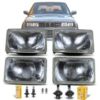 4X 165X106MM E-MARK HEADLIGHTS FOR BMW E21 E30 TYPHOON FRONT