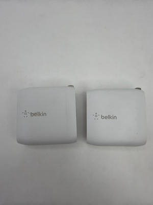 2 Belkin Boost Up Charge 24W Dual USB-A Port Wall Charger Rapid Charging