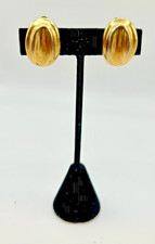 ORECCHINI VINTAGE CHRISTIAN DIOR CLIP ON GERMANIA GROSSE TONO ORO - FIRMATI