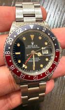 Rolex GMT-Master II 2 RED/BLACK 16760 Stainless Steel 40MM Preowned VINTAGE