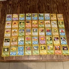 45 Vintage Non Halo Pokemon Card Lot Charmander, Pikachu, Wigglytuff