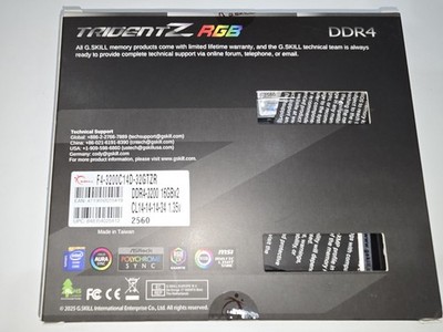 ✓BRAND NEW✓ G.SKILL TridentZ RGB 32GB (2x16GB) 3200 MHz *14-14