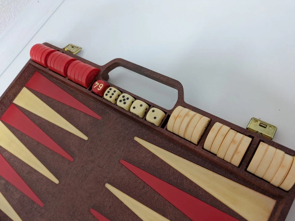 Backgammon Koffer - Bild 4 von 4