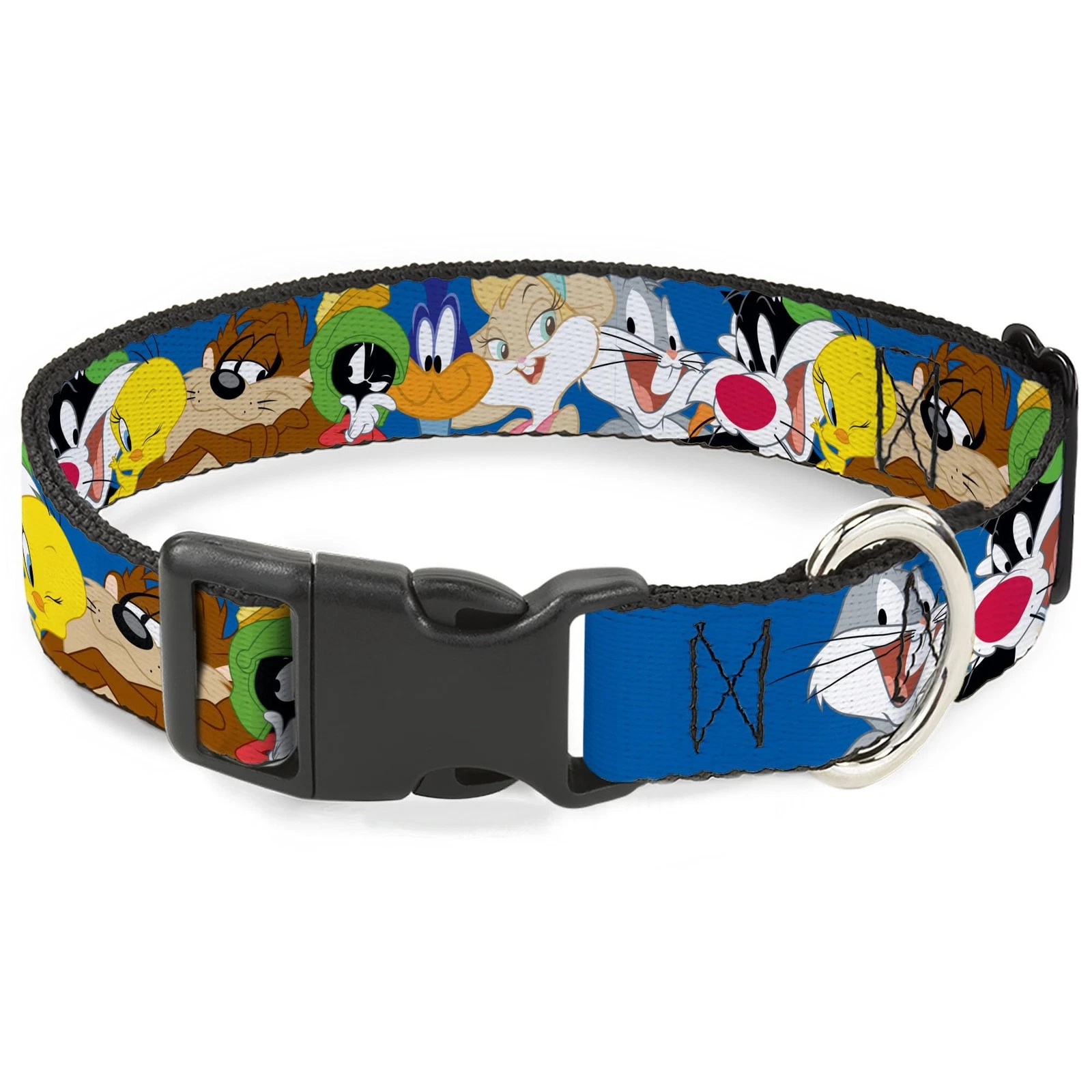 Looney Tunes Pet Collar, Dog Collar Plastic Buckle, Looney Tunes Sev (US IMPORT)
