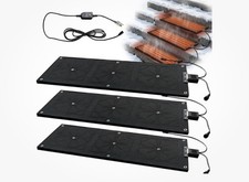 Heated Snow Melting Mats for Outdoor Steps 10x30 Electric Ice Melt Mats 3 Pack