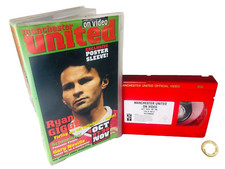 VHS Video Tape Manchester United on Video Ryan Giggs Football ncs