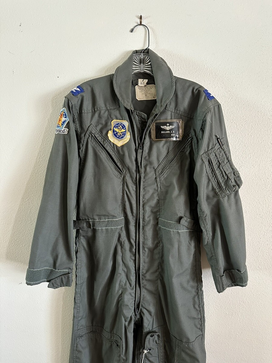 1974 USAF Flight Coveralls 34th Aeromed Evac Squadron Patch