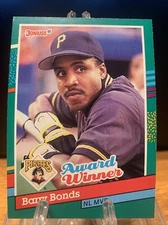 1991 Donruss Award Winner Barry Bonds #762 Pittsburgh Pirates