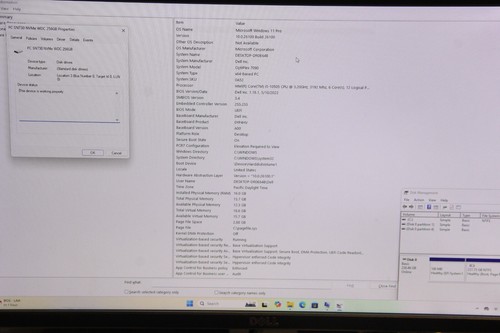 Dell Optiplex 7090 SFF | i5-10505, 16GB Ram, 256GB NVMe, Wifi, Win11 Pro - Bild 2 von 5