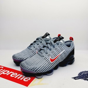 Nike Air Vapormax Flyknit 3 GS Grey University Red Size 5Y (BQ5238-006) | eBay