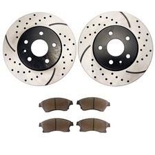 Fits For 2012 2013 2014 2015 2016 Chevrolet Sonic Front Brake Rotors and Pads