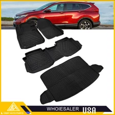 All-Weather Floor Mats & Cargo Liner for 2017-2022 Honda CR-V Full Coverage Set