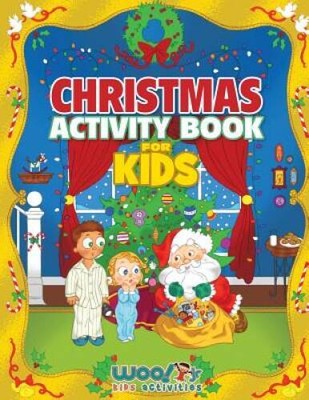 Christmas Activity Book for Kids: Reproducible Games, Worksheets An - ACCEPTABLE