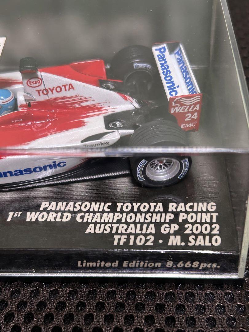 Minichamps 1/43 Panasonic Toyota Racing TF102 | eBay