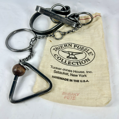 Tucker Jones House Tavern Puzzle Collection Sneaky Pete VTG 1990s