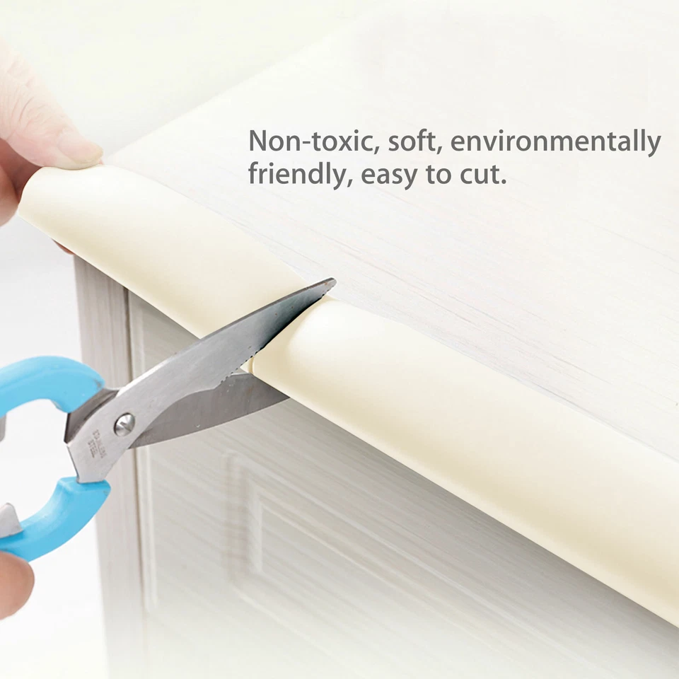 Protector de seguridad de borde a prueba de bebé extra grueso parachoques protector de espuma + cinta 4M EE. UU. Foto 4 de 4