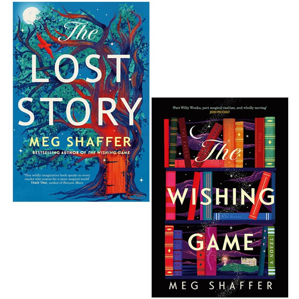 Meg Shaffer Collection 2 Books Set The Wishing Game, The Lost Story