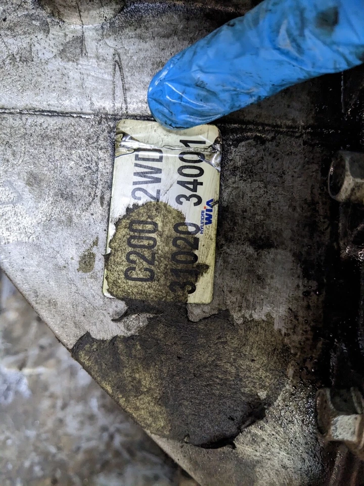 SSANGYONG KORANDO 2012 2.0 XDI DIESEL 6 SPEED MANUAL GEARBOX 31020 34001 - Image 4 of 4