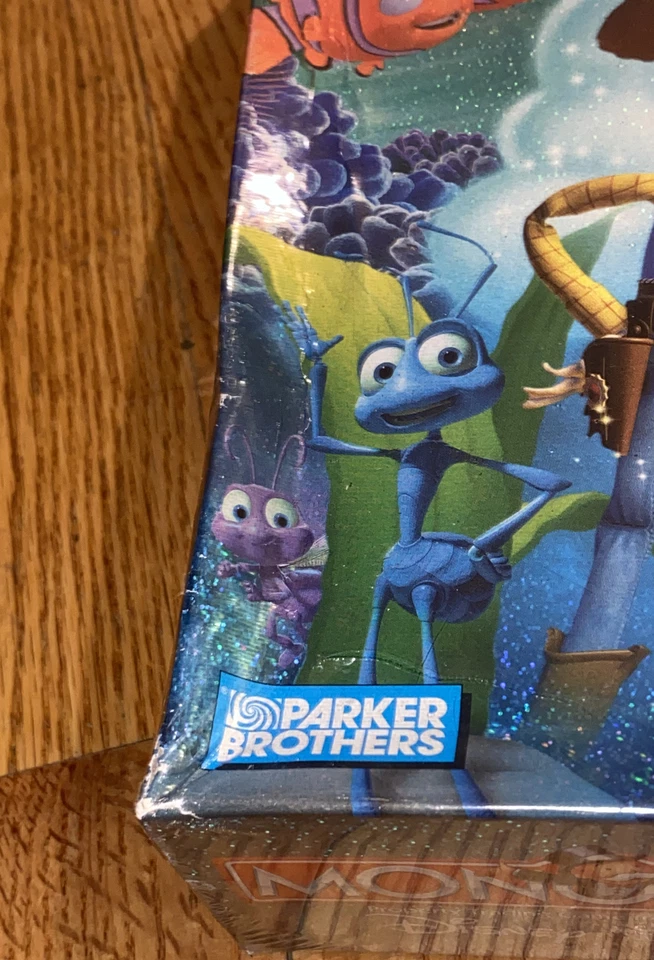 NUEVO Monopoly Disney Edición Pixar Fichas Coleccionables Buzz Lightyear Caja Dañada Foto 3 de 3